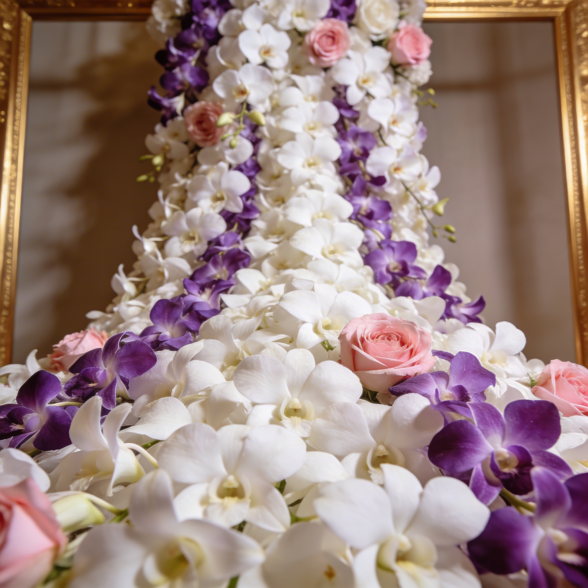 Orchid backdrop