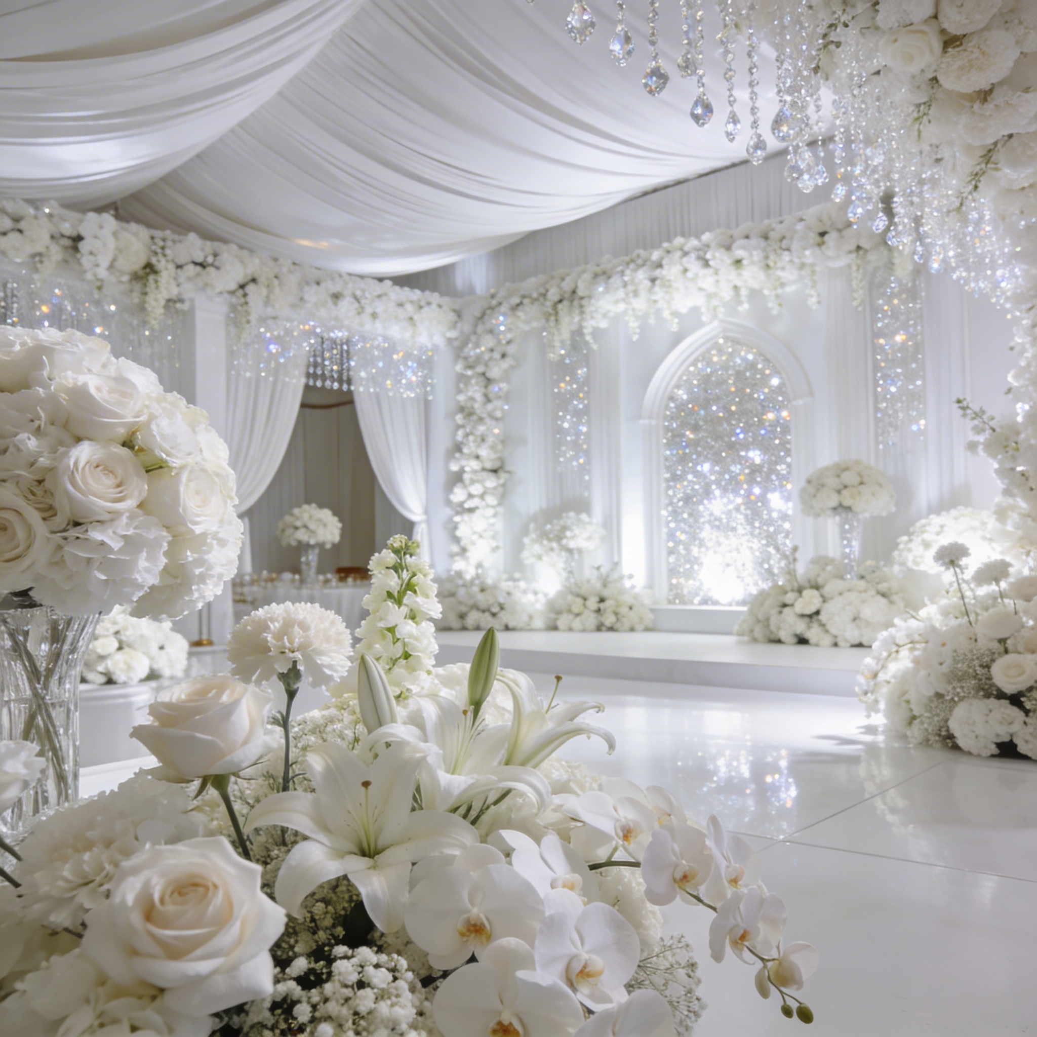 White wedding